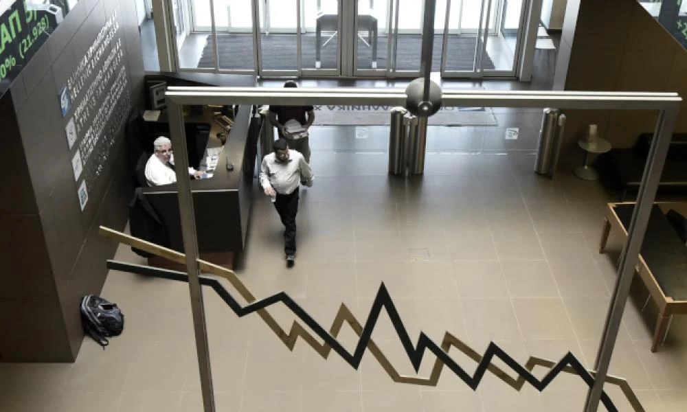 Χρηματιστήριο της Αθήνας: Πτωτικές τάσεις στις τιμές των μετοχών